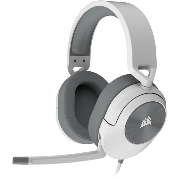 Corsair HS55 White Stereo Gaming Headset, PS5 3D Audio, Box X, Switch, Discord [CA-9011261-AP]