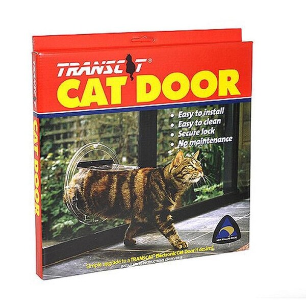 Clear Pet Cat and Dog Door - Small