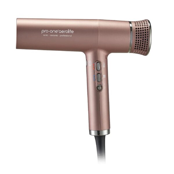 Pro-One Aerolite Hairdryer - Gold