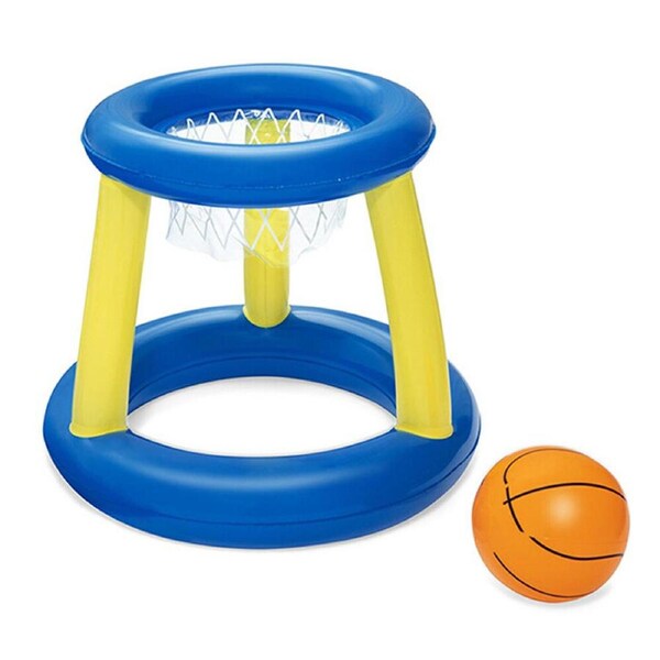 Bestway? 61 x 59cm Inflatable Basketball Hoop & Ball Pool Game UV Resistant