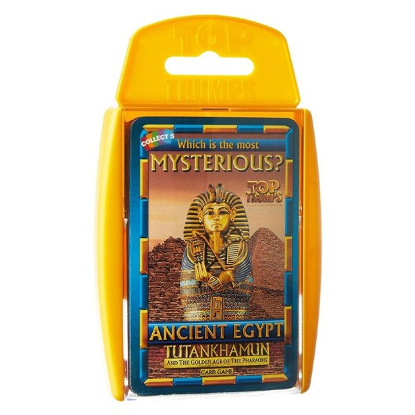 Top Trumps Ancient Egypt Interactive Kids/Adult Playing Card Game/Collection 5+