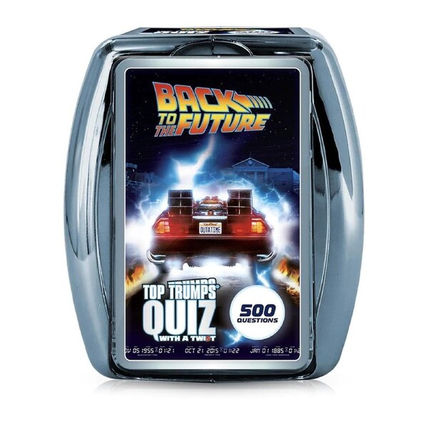 Top Trumps Quiz Back to the Future Playing Game/Collection w/500 Questions 12+