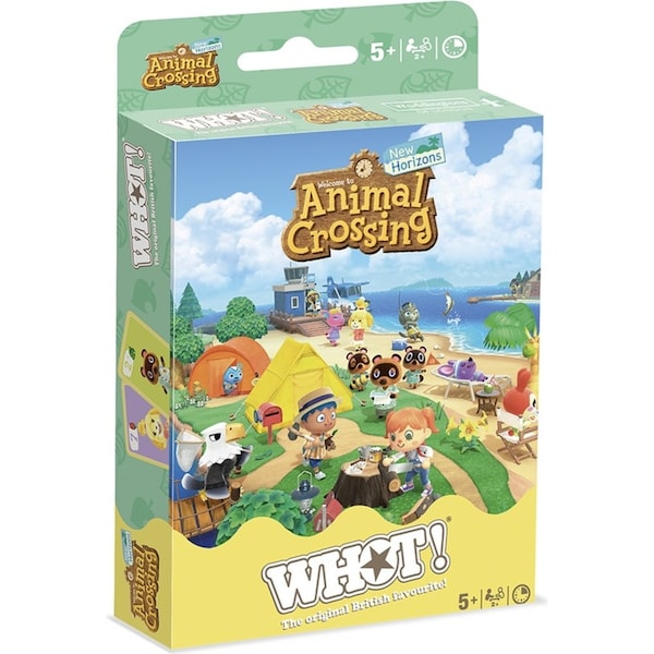 WHOT! Animal Crossing New Horizons Tabletop Kids/Family/Party Card Game 5y+