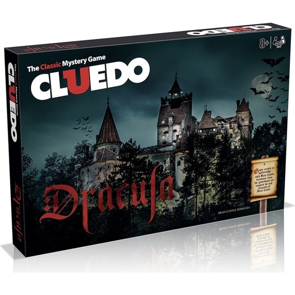 Cluedo Dracula Edition Themed Classic Tabletop Family/Party Mystery Game 8y+