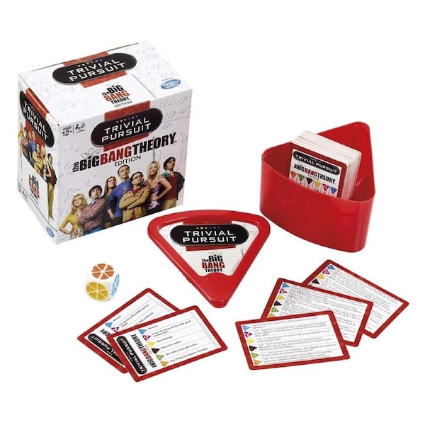 Trivial Pursuit The Big Bang Theory Bitesize Portable On The Go Game Set 8y+