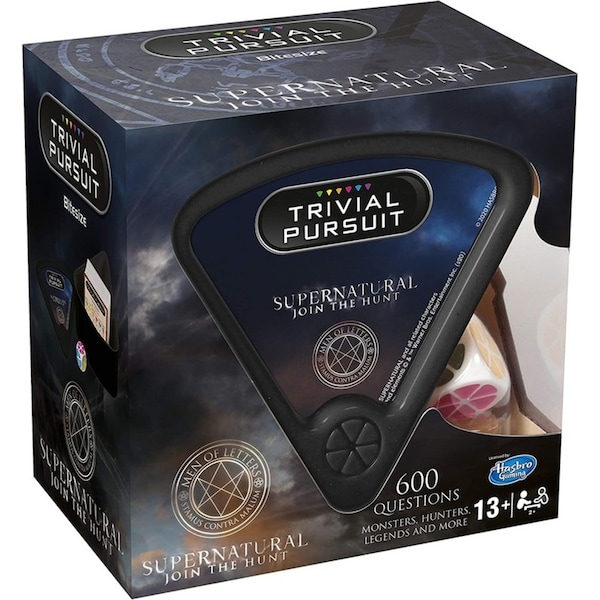 Trivial Pursuit Supernatural Edition Bitesize Portable On The Go Quiz Game 12+