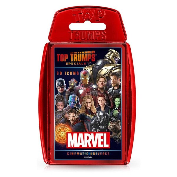 Top Trumps Marvel Cinematic Universe Interactive Playing Card Game/Collection 5+