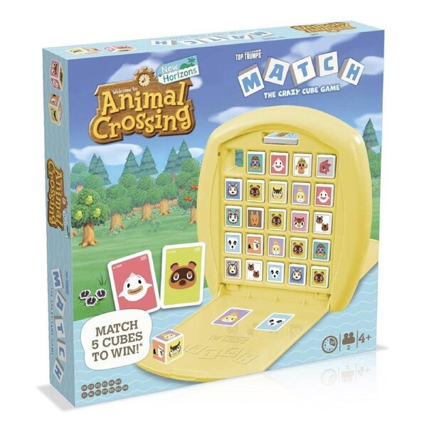 Top Trumps Match Animal Crossing New Horizons Kids Tabletop Matching Game 4+