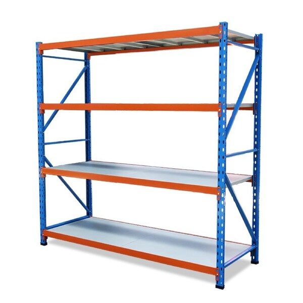 Garage Longspan Shelving 1.8m Steel Shelves. 800kg Capacity. Racking Storage
