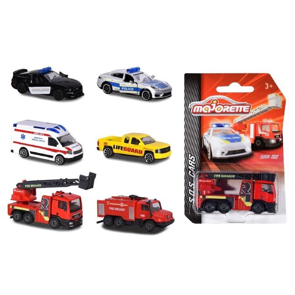 Majorette - S.O.S Cars International Series Assorted