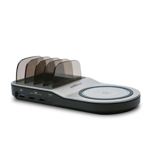 mbeat Gorilla Power Multi-Device USB & Wireless Charging Dock