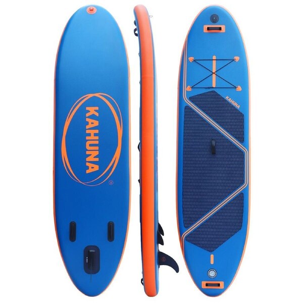 Kahuna Kai Sports Inflatable Stand Up Paddle Board 10.6FT with Adjustable Paddle & Premium iSUP Accessories