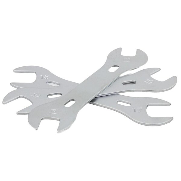 Proseries 3 piece Bicycle Cone Spanner Kit 13-18mm