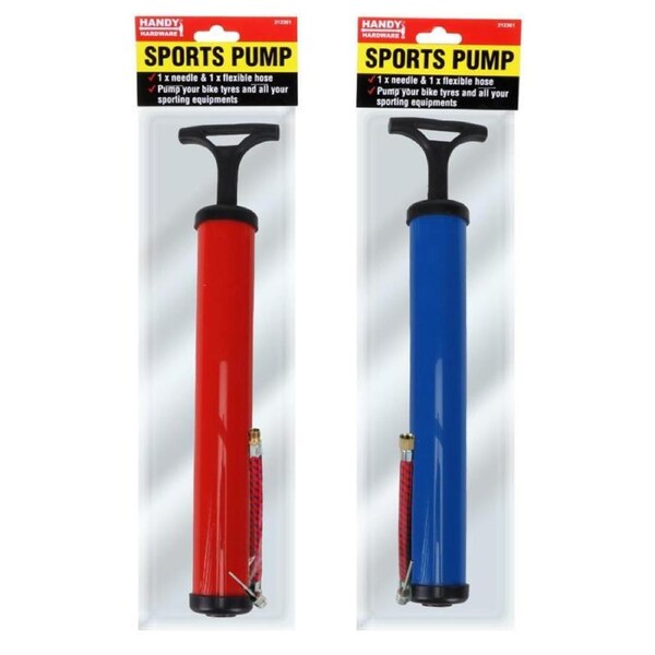 Ozoffer 30cm Handy Hardware? Sport Pump With Connector Hose And Needle Compact