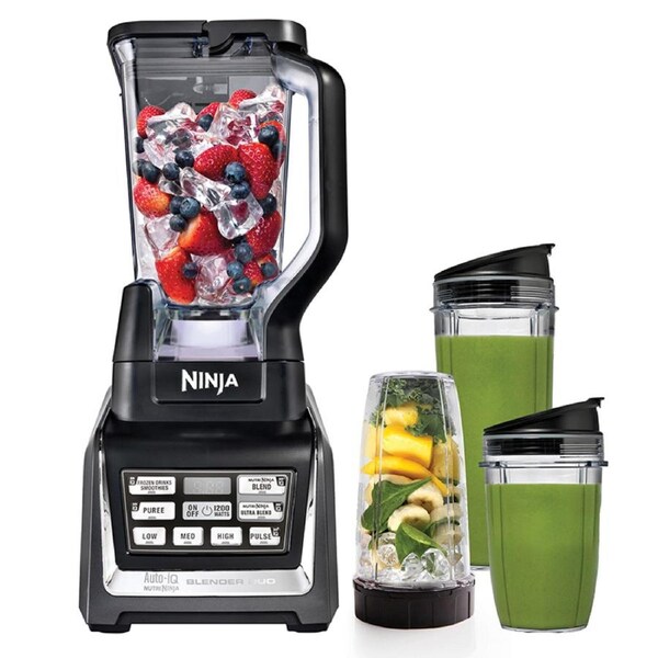 Nutri Ninja 1500W Blender Duo with Auto-iQ BL642