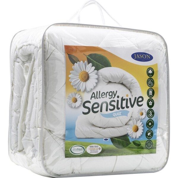 Jason Queen Bed Bedroom Allergy Sensitive Washable Quilt/Doona 210 x 210cm
