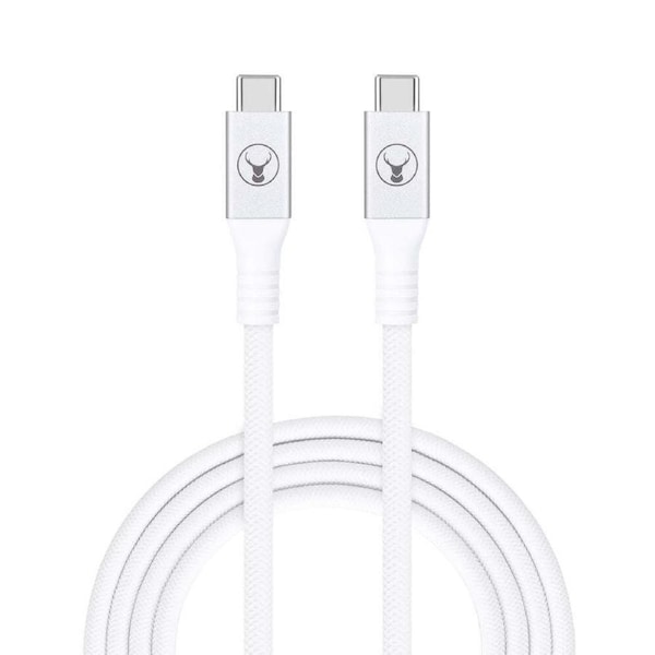 Bonelk Long-Life 2m USB TypeC to USB-C 10Gbps Cable For Samsung Galaxy S22 White