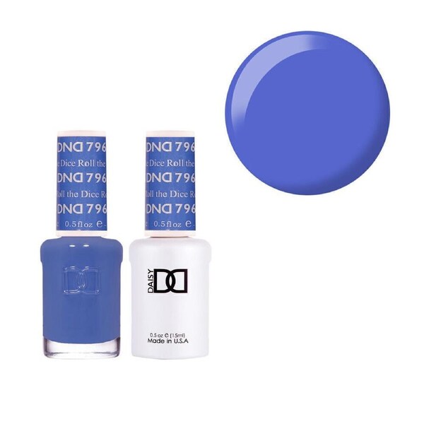DND 796 Roll the Dice - Daisy Collection Nail Gel Polish 15ml