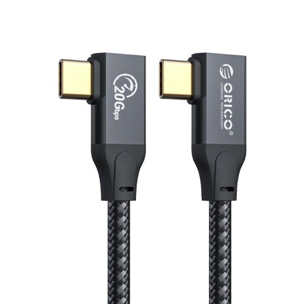 Orico 1m USB-C 3.2 Gen2*2 High-speed Data Cable, PD100W, Up to 4K@60Mhz Display [CSL32-10-BK]