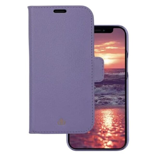 Dbramante Detachable New York Case (Suits iPhone 13 Pro Max) - Daybreak Purple