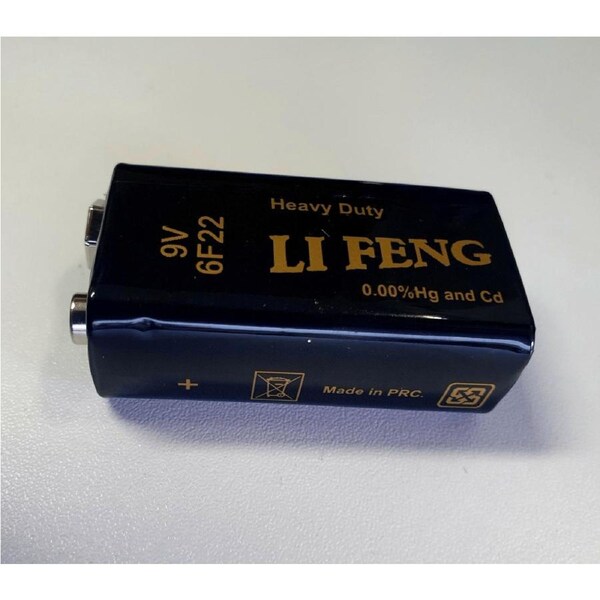 9V 6F22 Battery