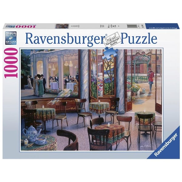 Ravensburger Puzzle 1000pc - A Cafe Visit