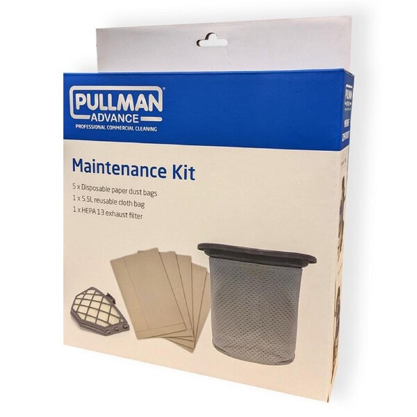Pullman Advance Vacuum HEPA Filter/Dust/Cloth Bag Maintenance/Replacement Kit