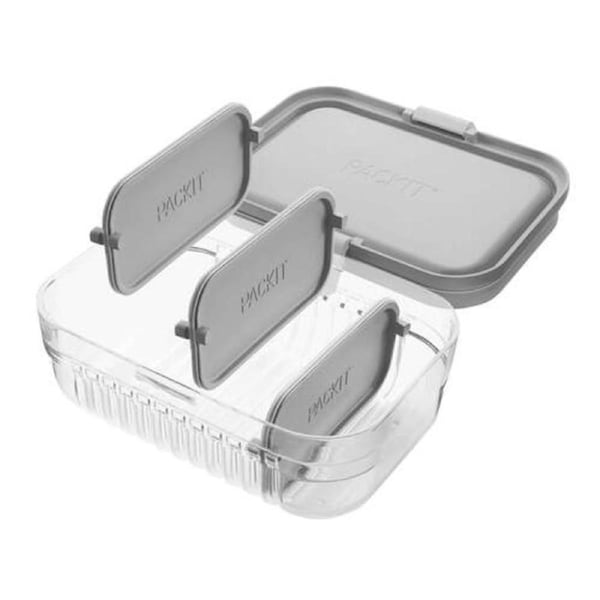 Packit Mod Lunch Bento Container - Steel Grey