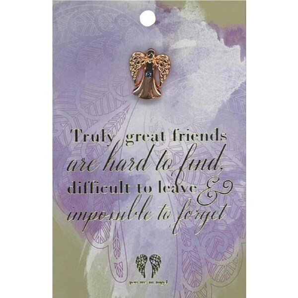 You Are An Angel Pincard - Truly Great Friends