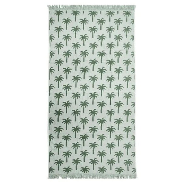 Bambury Palm Beach Towel - Sage