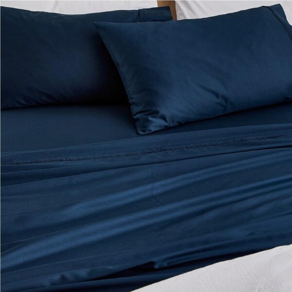 Ashton Fitted Sheet Single Dress Blue MyHouse