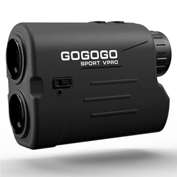 Gogogo Sport Vpro Laser Golf/Hunting Rangefinder, 6X Magnification Clear View 650/900 Yards Laser Range Finder, Slope Switch & Magnet Inside