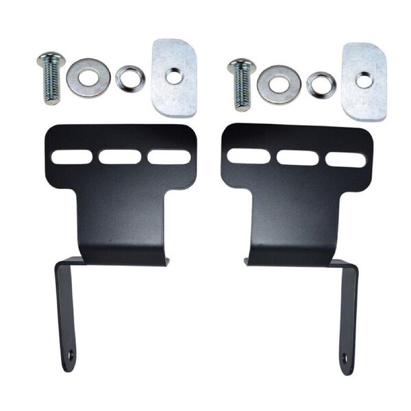 2 x LED Light Bar Brackets And Hardware Fit For Rhino Pioneer Platform Roof Racks