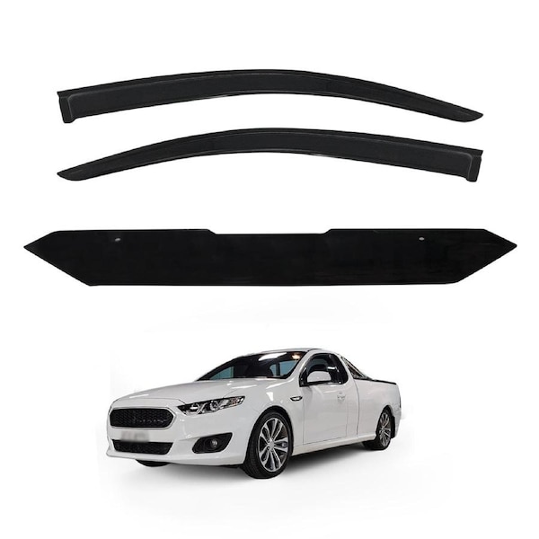 Weather Shields + Bonnet Protector for Ford Falcon FG-X 2014-2016