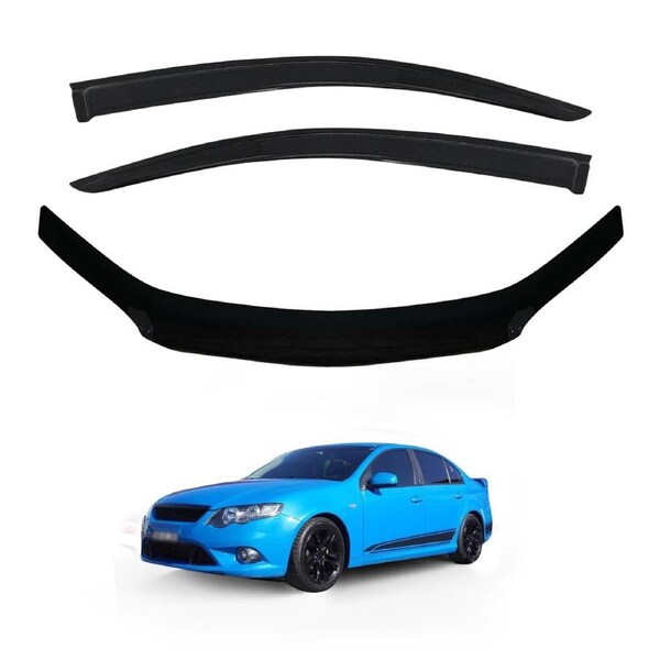 Weather Shields + Bonnet Protector for Ford Falcon FG 2008-2014