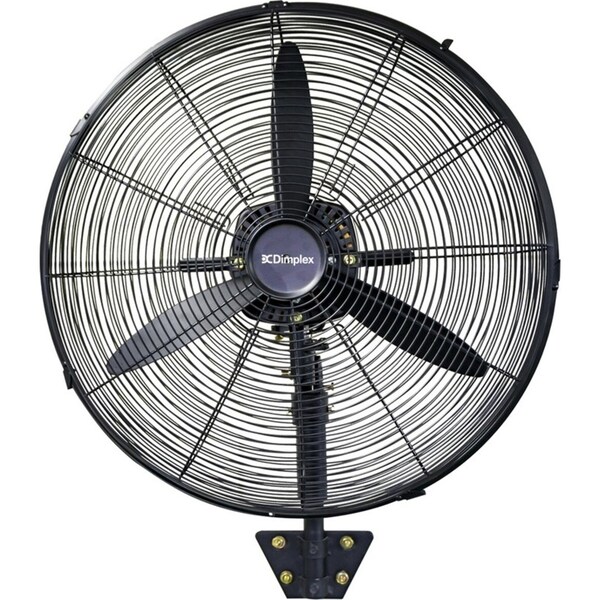 Dimplex 50cm High Velocity 180W Oscillating Wall Mounted Fan w/ Remote Black