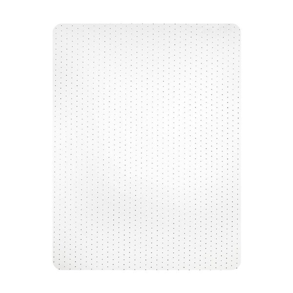 Marbig Chairmat Carp Polycarbonate 90x120cm Rectangular Floor Mat Protector