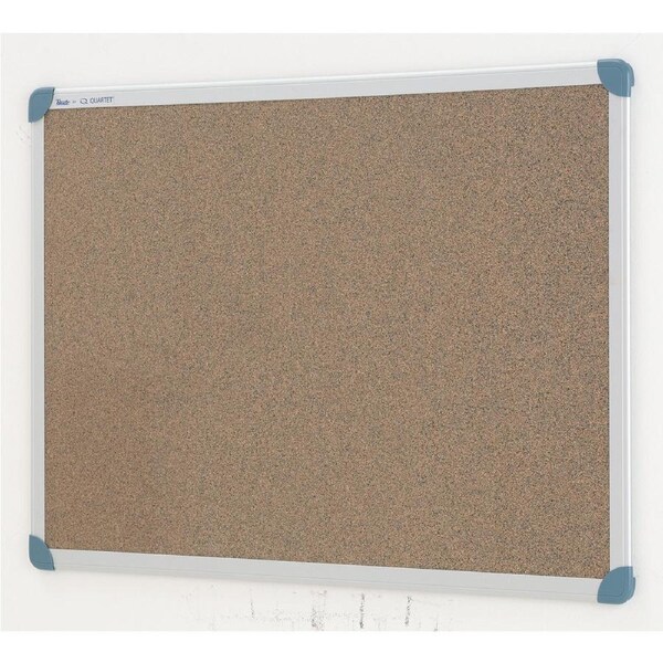 Quartet Penrite 90x60cm Corkboard Office/Home Pin Board w/ Aluminium Frame Brown