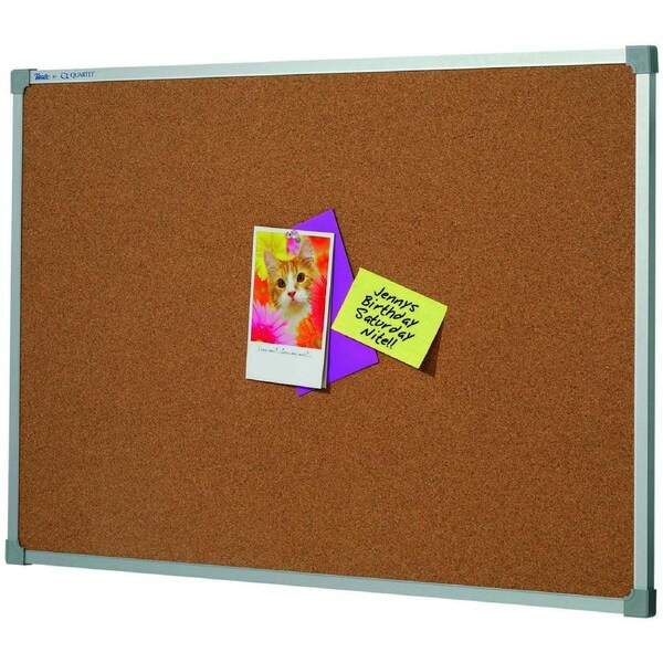 Quartet Penrite 180x90cm Corkboard Office/School Pin Board w/ Aluminium Frame