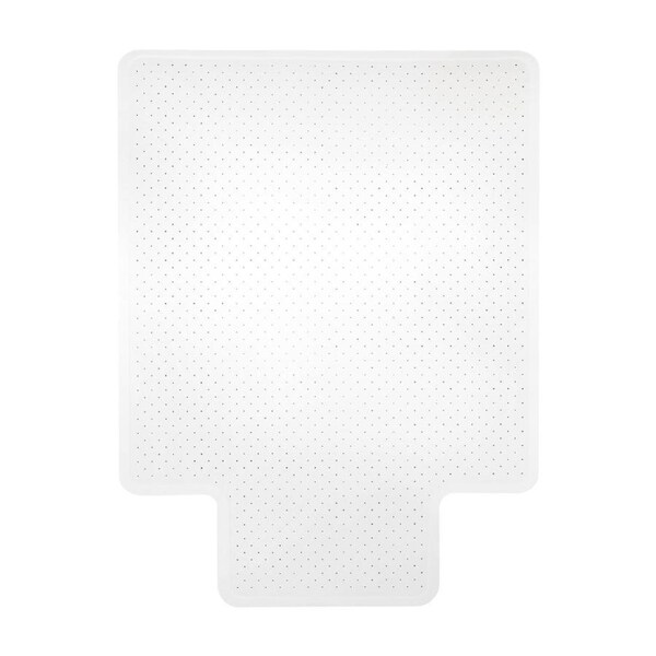 Marbig Chairmat Carp Economy 90x120cm Mat Keyhole Floor Mat Protector Clear