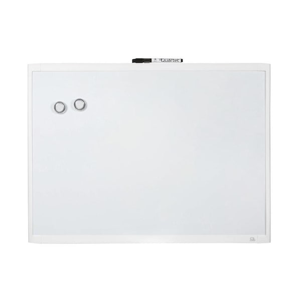Quartet Basics 43x58cm Dry-Erase Writing Whiteboard w/ Marker/Eraser/Magnets
