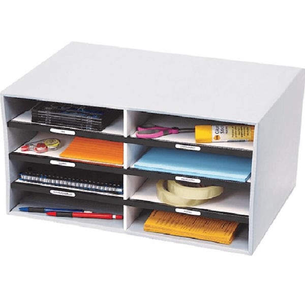 Marbig Sort N Stor 8 Compartments Grey