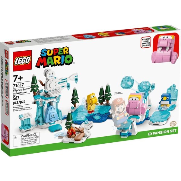 LEGO 71417 Fliprus Snow Adventure Expansion Set - Super Mario