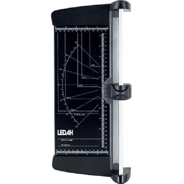 Ledah 330 Home Trimmer Metal Base 10 Sheet A4 Black Paper Cutter