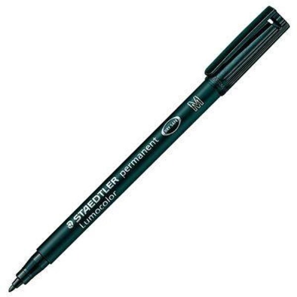 Staedtler 317 Lumocolor Permanent Marker 1.0mm Black