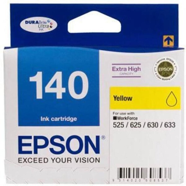 Epson T1404 140 Ink Cartridge High Yield Yellow