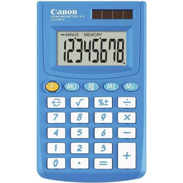 Canon LS270VIIB Hand Held Calculator Blue Small