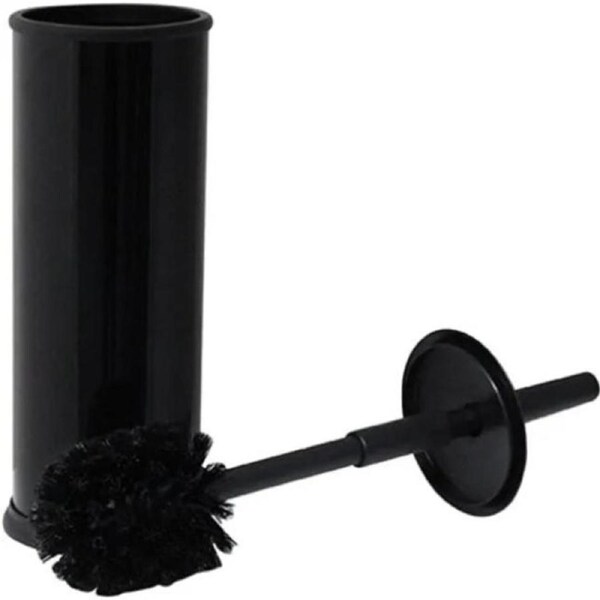 Compass Toilet Brush Cleaner Powder Coated Black Bathroom