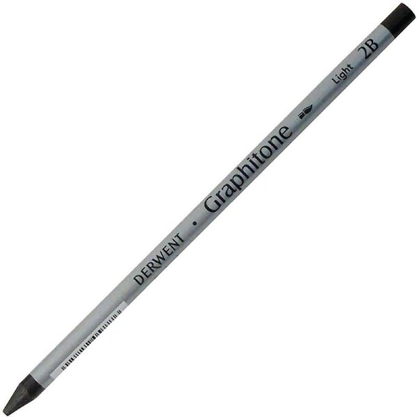 Derwent Watersoluble Graphitone Pencil 2B (12 Pack)