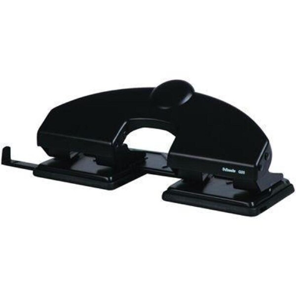 Esselte 4 Four Hole Punch 25 Sheet Black Paper Puncher